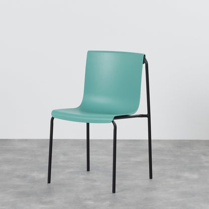 Chaise de salle à manger Peyton - Bleu sarcelle