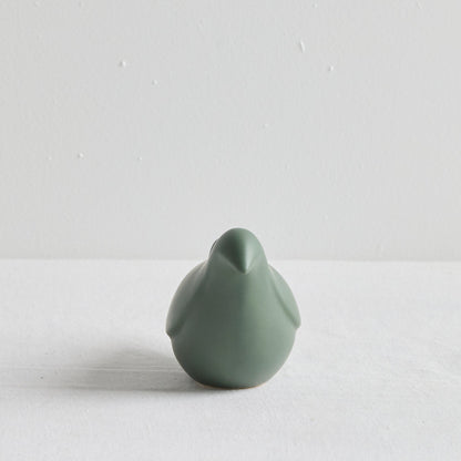 Oiseau perché - Petit - Vert foncé