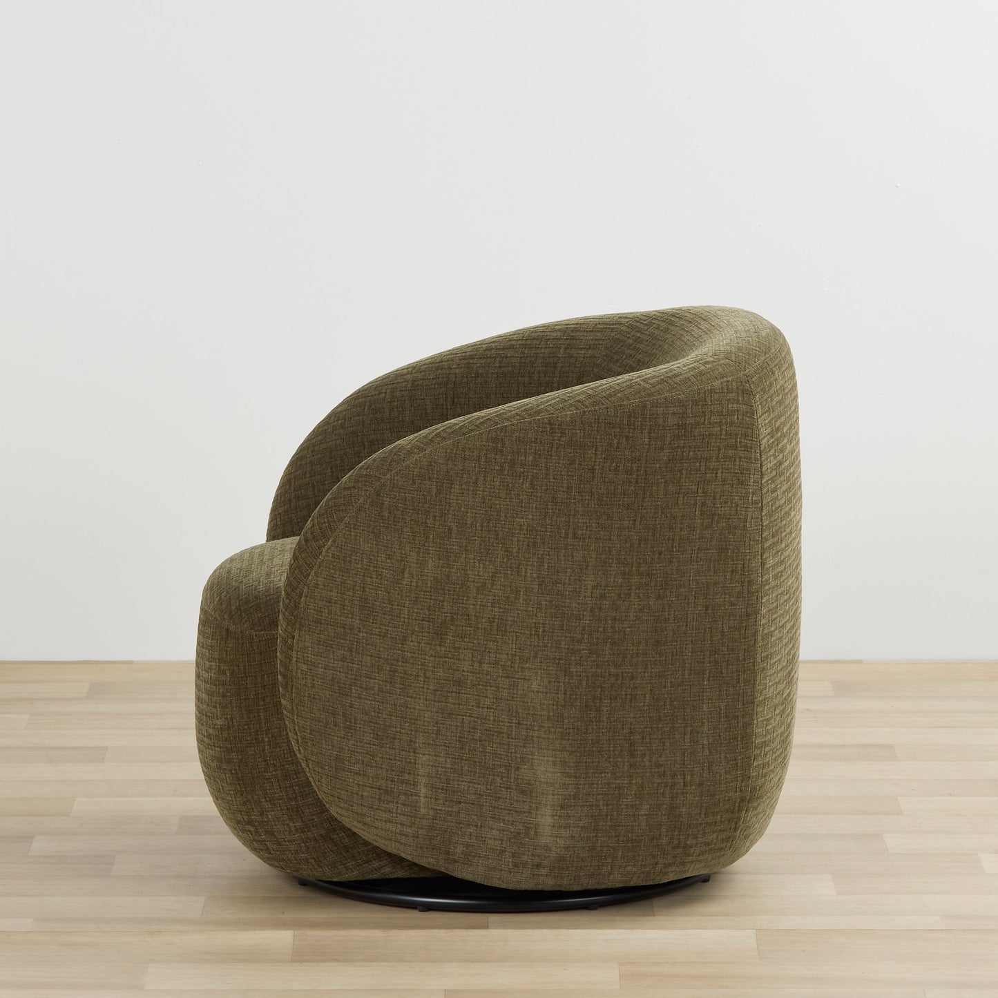 Fauteuil pivotant Marana - Vert olive