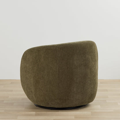 Fauteuil pivotant Marana - Vert olive