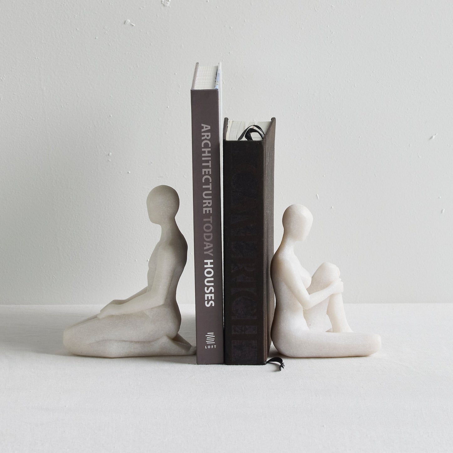 Serre-livres arrière - 2 pièces - Quartz