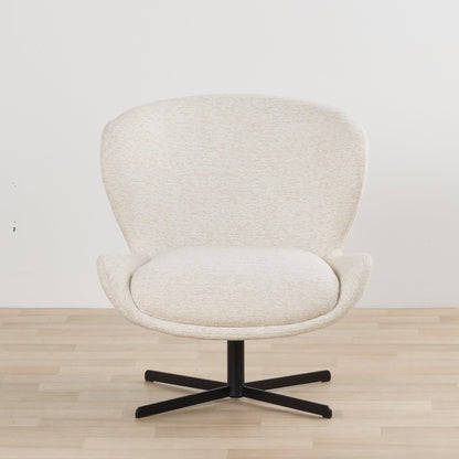 Fauteuil pivotant Gilbert - Naturel