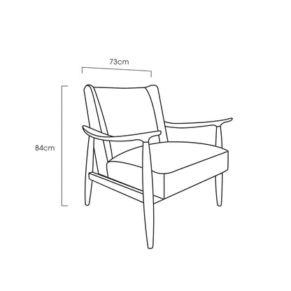 Fauteuil Micah - Sauge