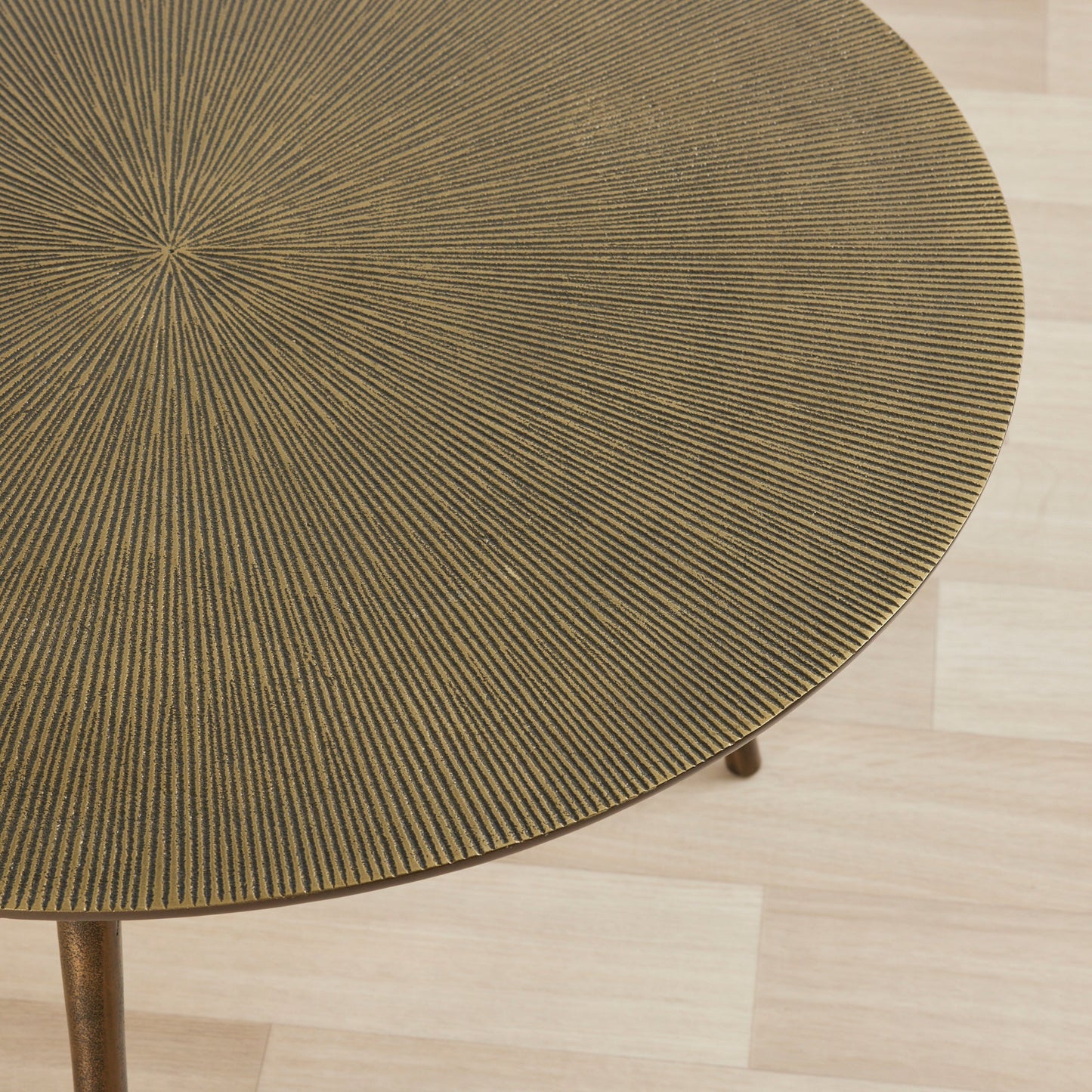 Table basse Cleo - Laiton antique