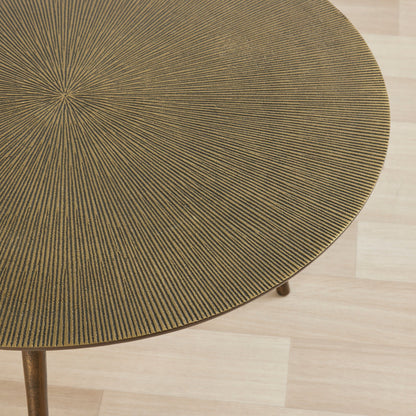 Table basse Cleo - Laiton antique