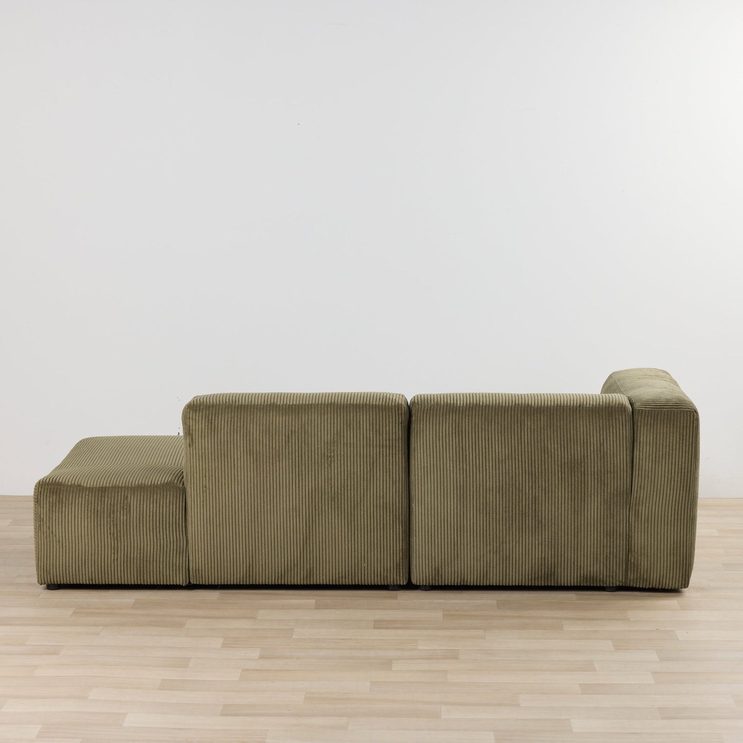 Méridienne gauche Finnian 2 places - Olive