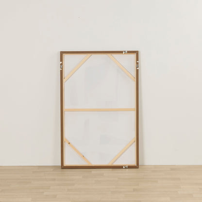 Œuvre d'art géométrique en argile