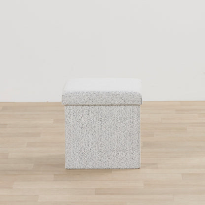 Pouf pliable - Petit - Gris clair