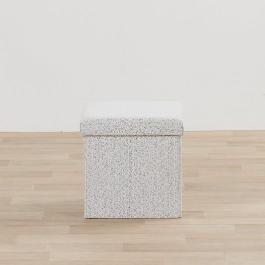 Pouf pliable - Petit - Gris clair