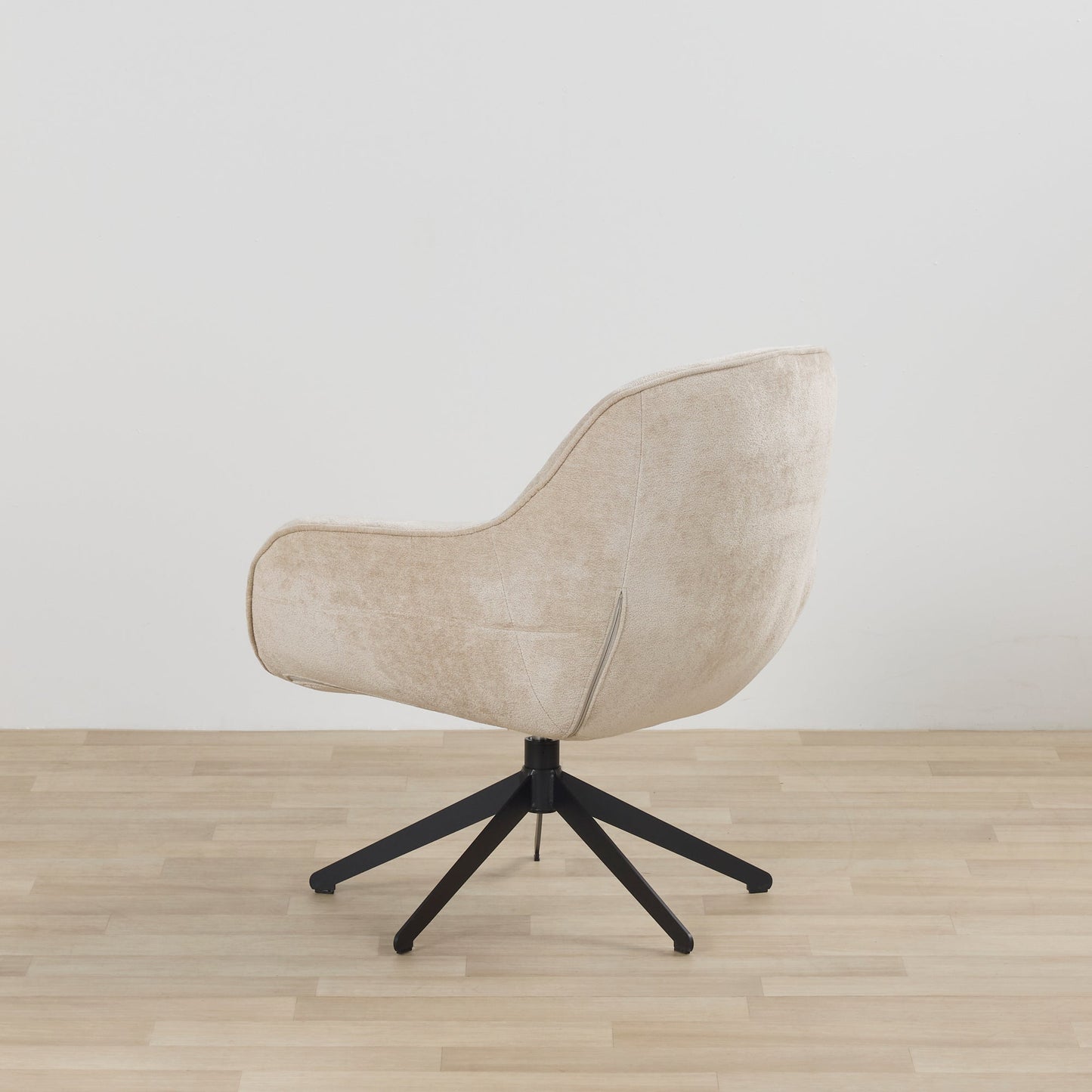 Fauteuil pivotant Brynn - Sable