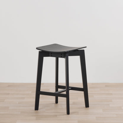 Tabouret de bar Whitby - Noir