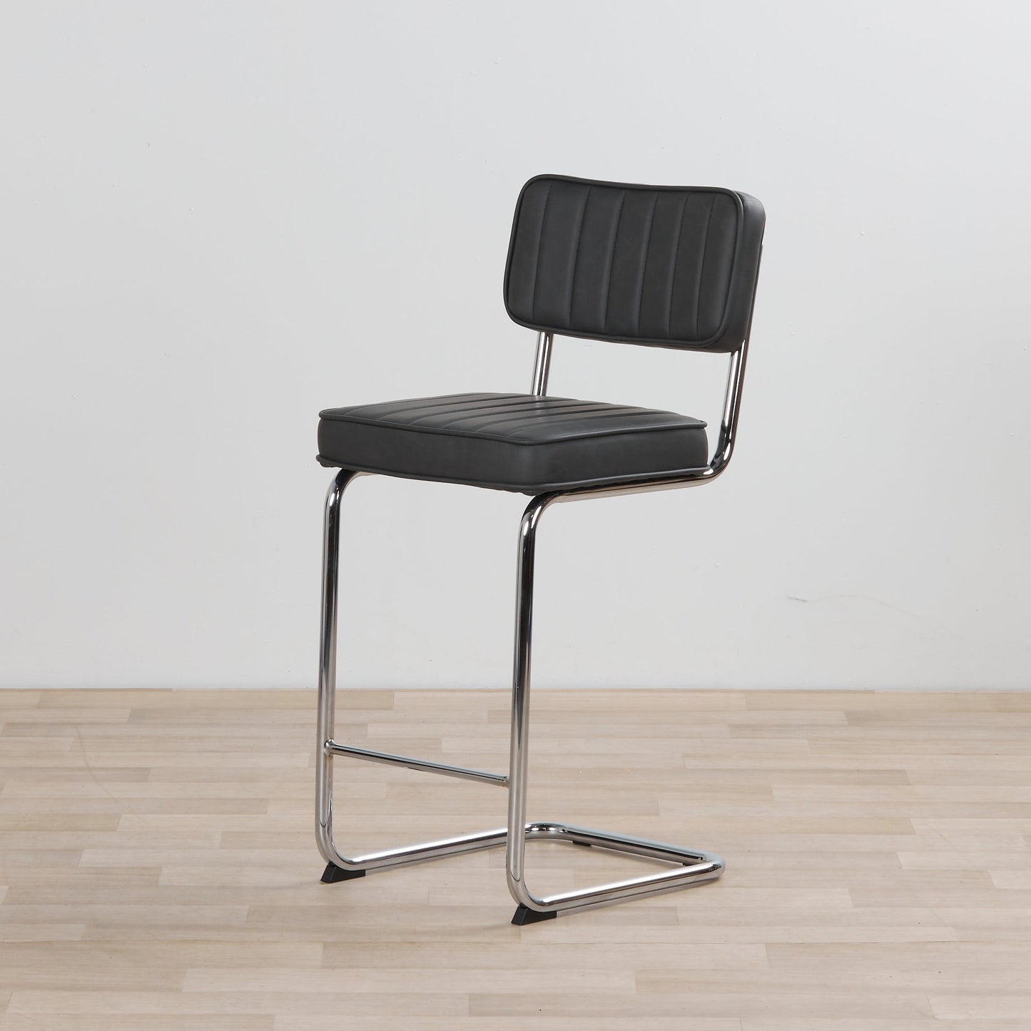 Tabouret de bar Barnaby - Gris anthracite