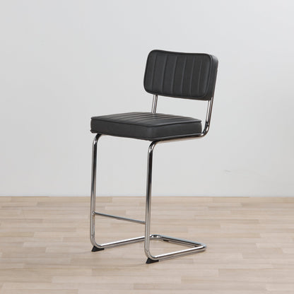 Tabouret de bar Barnaby - Gris anthracite