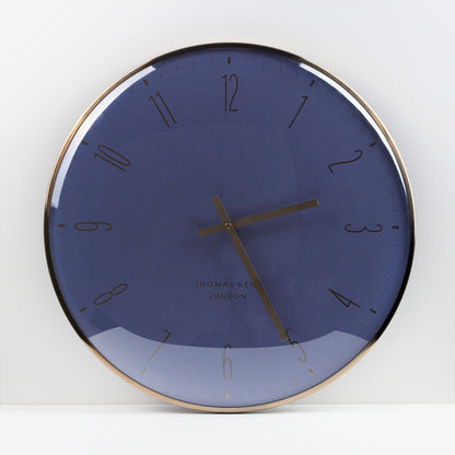 Horloge Oyster - Bleu marine/Or
