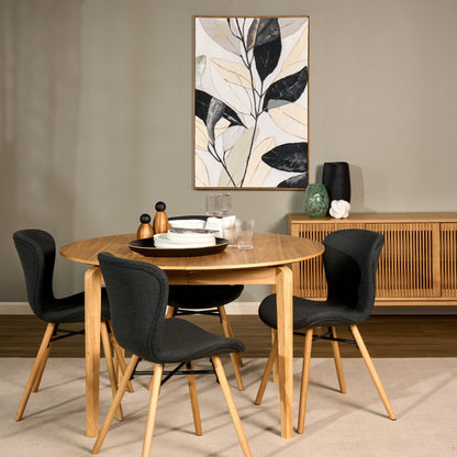 Table de salle à manger ronde Ella - Frêne