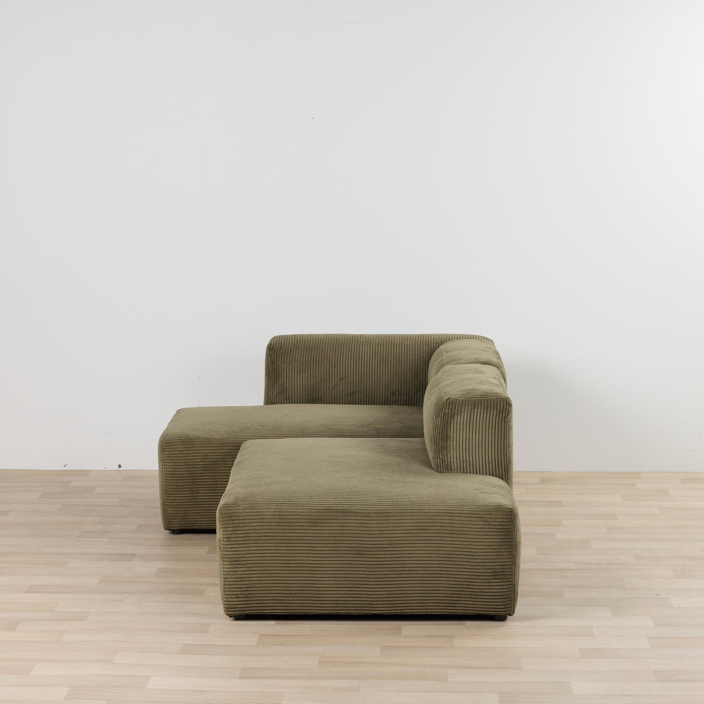 Méridienne gauche Finnian 2 places - Olive