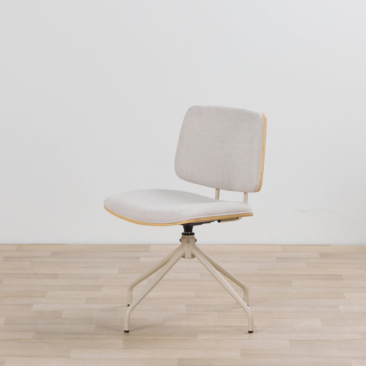 Chaise de salle à manger pivotante Hinton - Gris/Beige