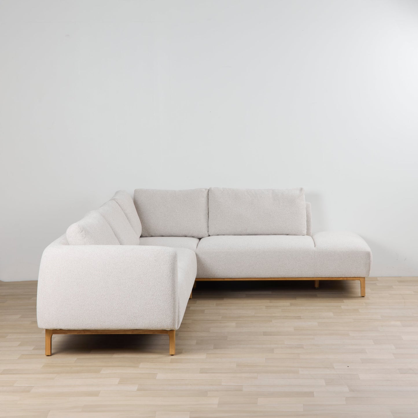 Canapé d'angle Blake 3,5 places - Naturel