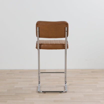 Tabouret de bar Barnaby - Beige PU
