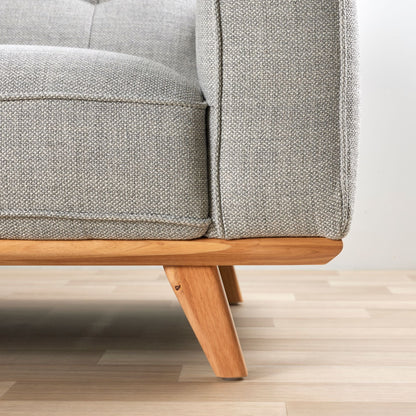 Canapé 3 places Lloyd - Gris orage