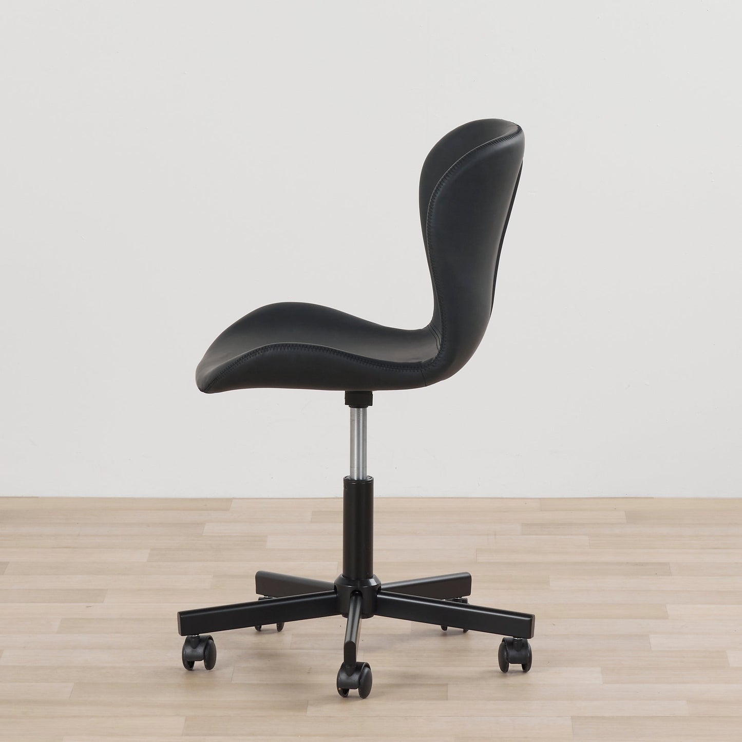 Chaise de bureau Sala PU - Noire