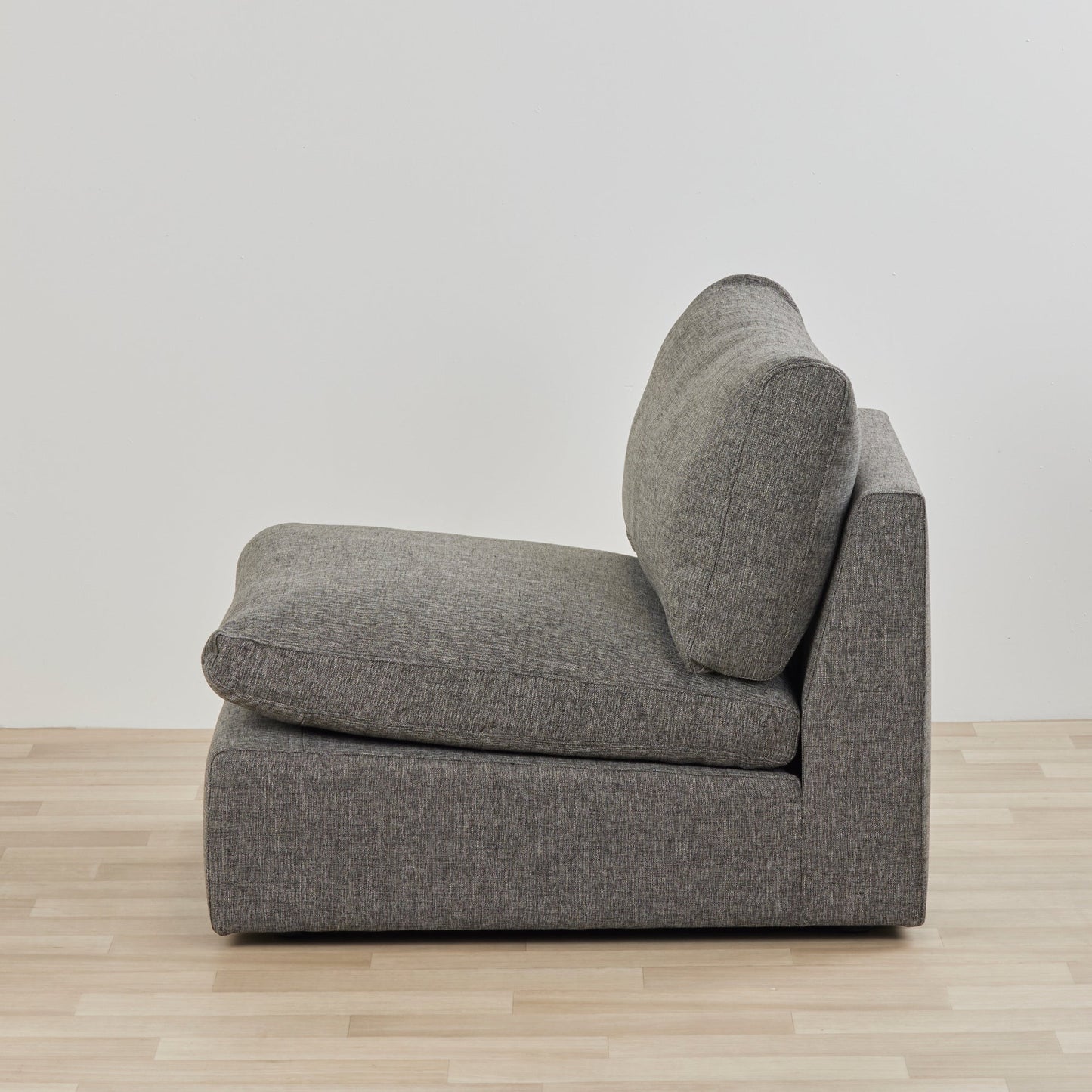 Canapé modulable Granada sans accoudoirs 1,5 place - Pierre