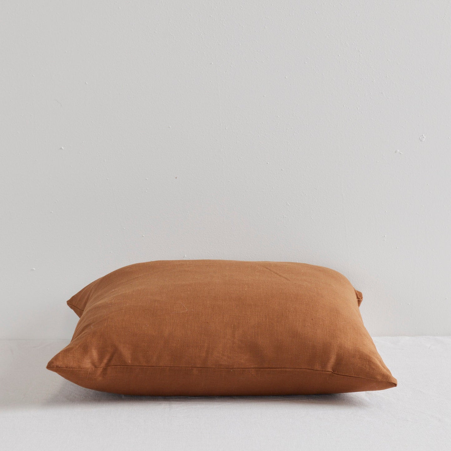 Coussin en lin Jasper - Argile - 50 x 50