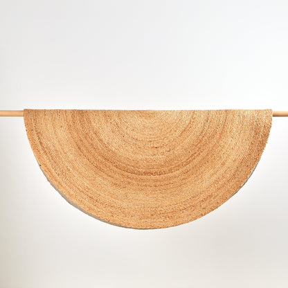 Tapis rond en jute Alder - Naturel - 160 cm