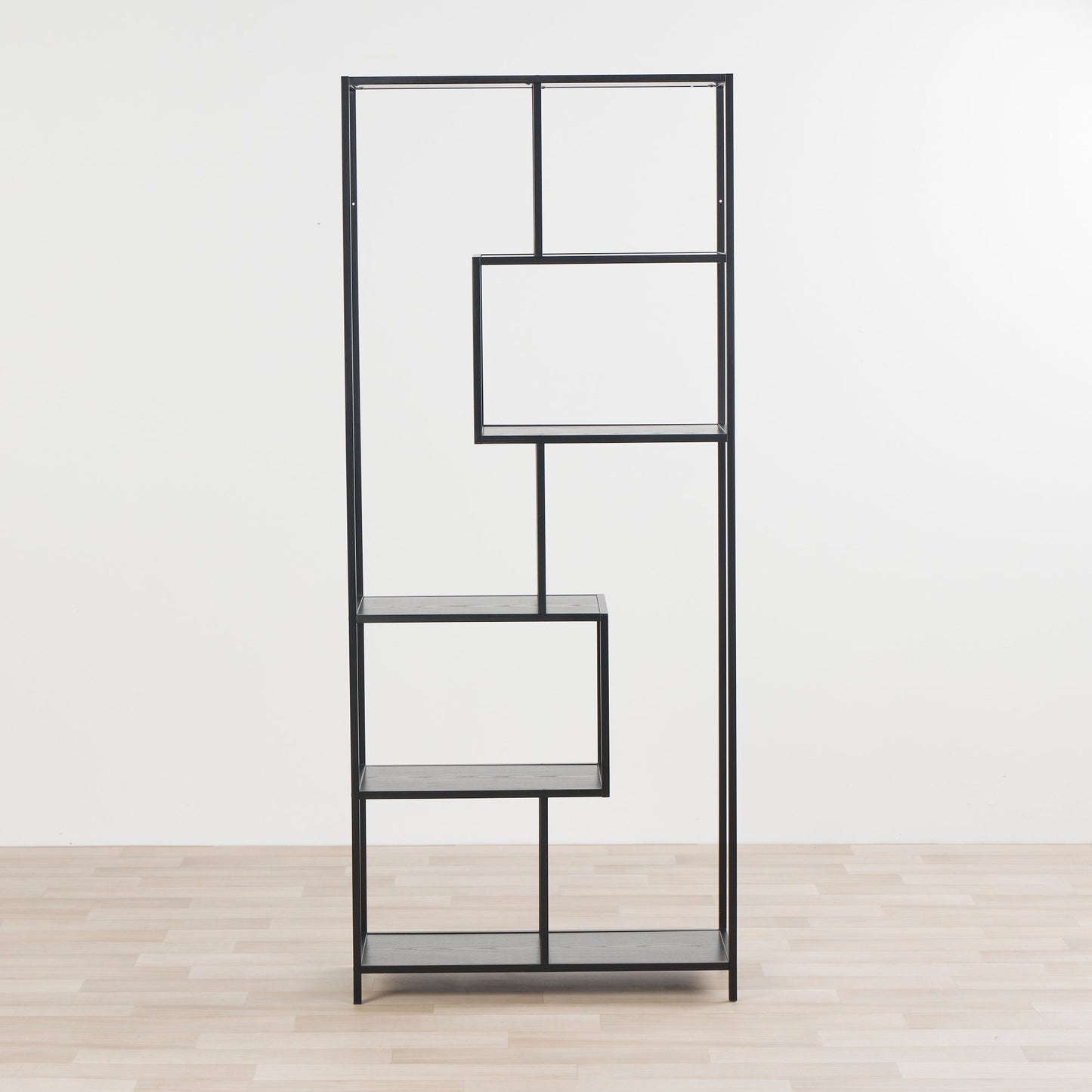 Étagère asymétrique Eliot - Noire - Haute