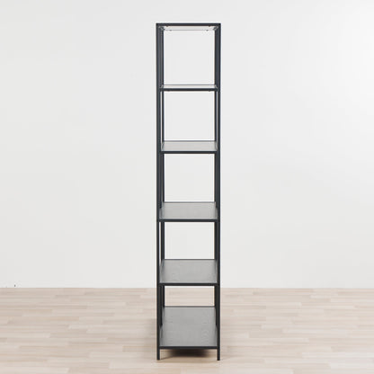 Étagère asymétrique Eliot - Noire - Très grande