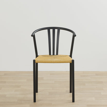 Chaise de salle à manger Flora - Noire