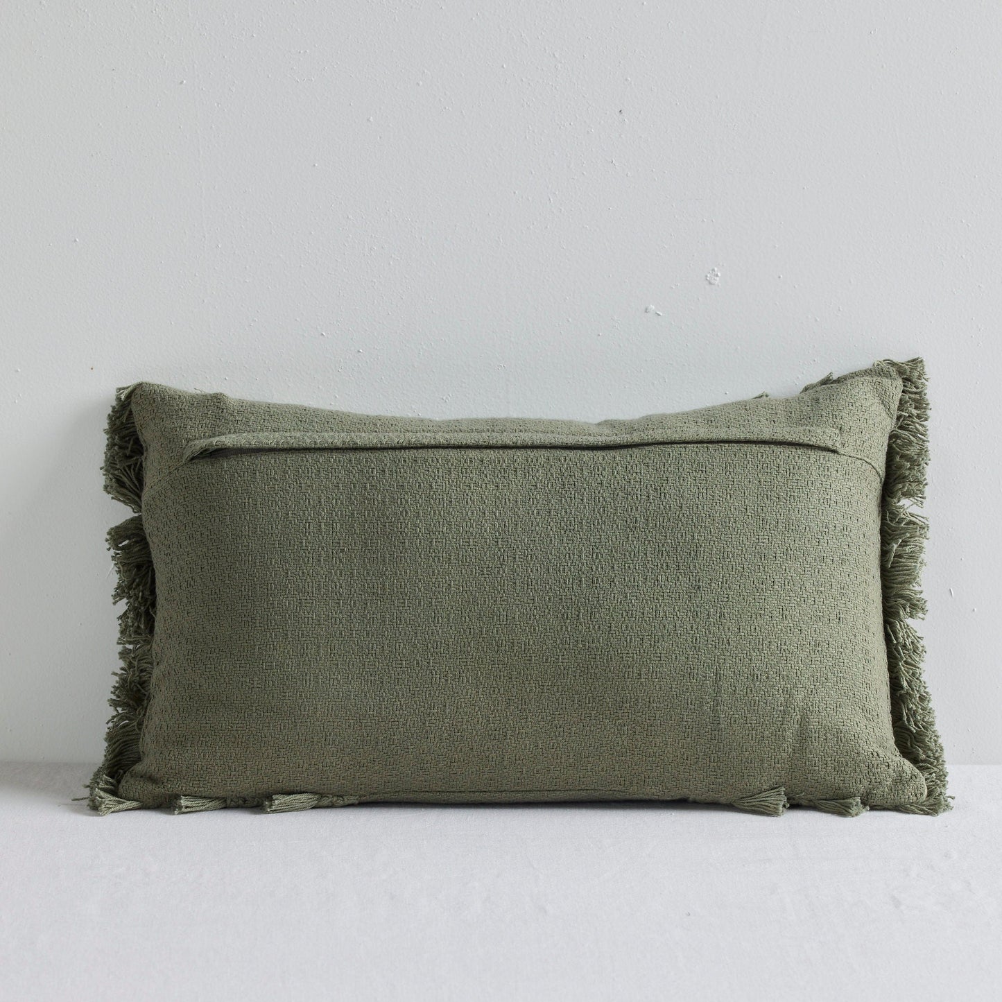Coussin Chichi - Olive foncé - 30 x 50 cm
