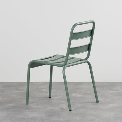 Chaise de salle à manger Positano - Verte