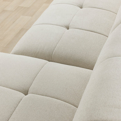 Chaise longue 3 places Coban - Beige