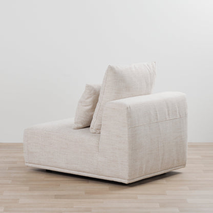 Canapé modulable Sabine 1 place - Naturel