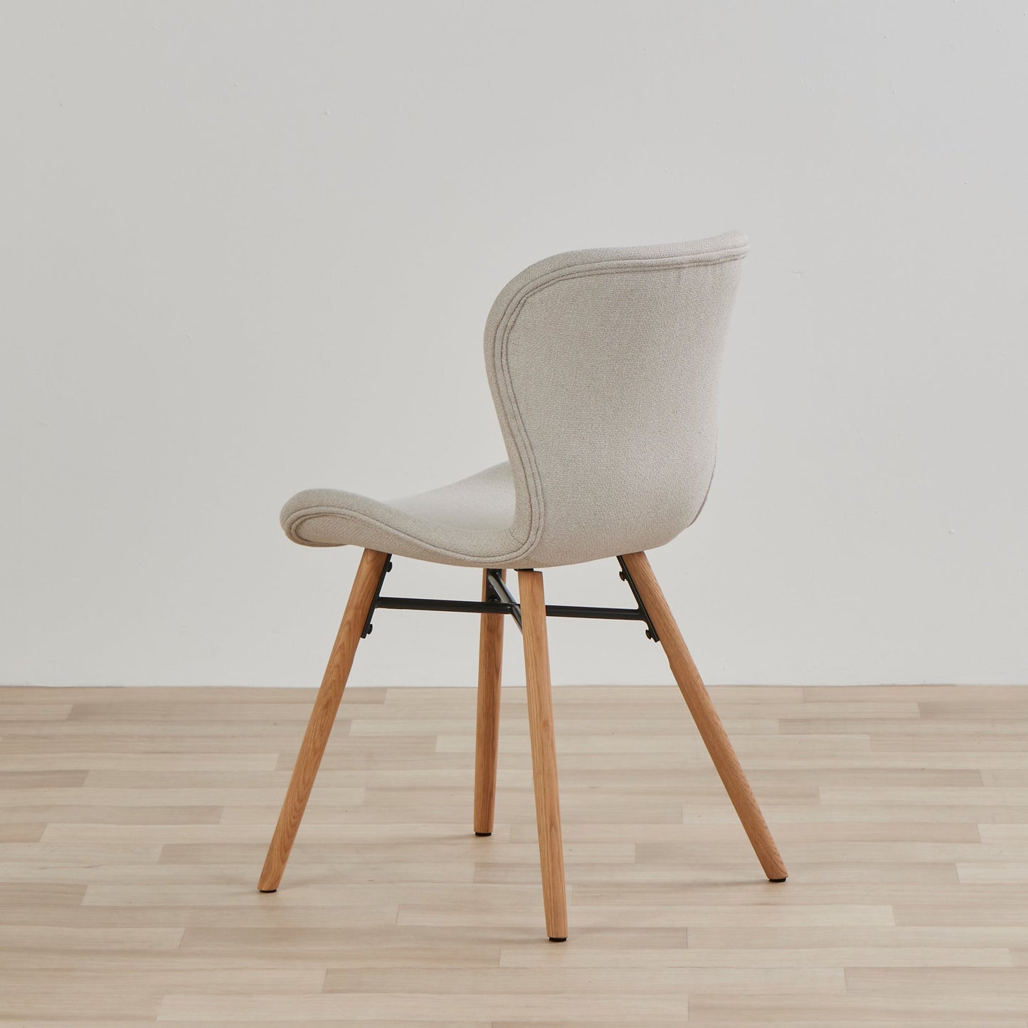 Chaise de salle à manger Sala - Chêne/Crème