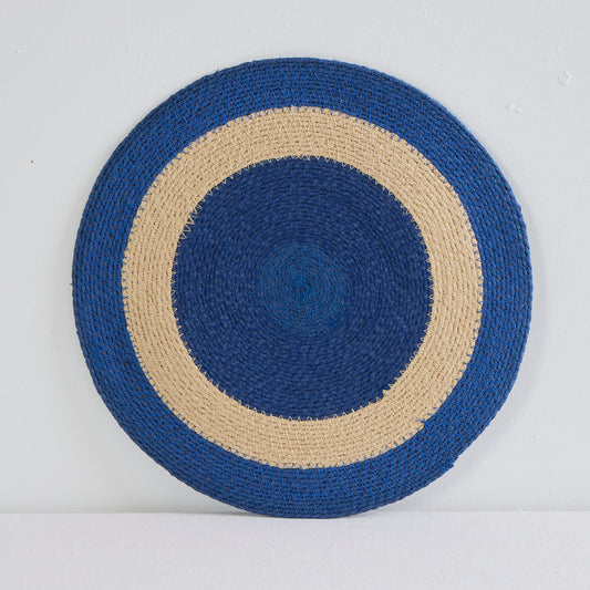 Set de table Petra - Bleu/Naturel