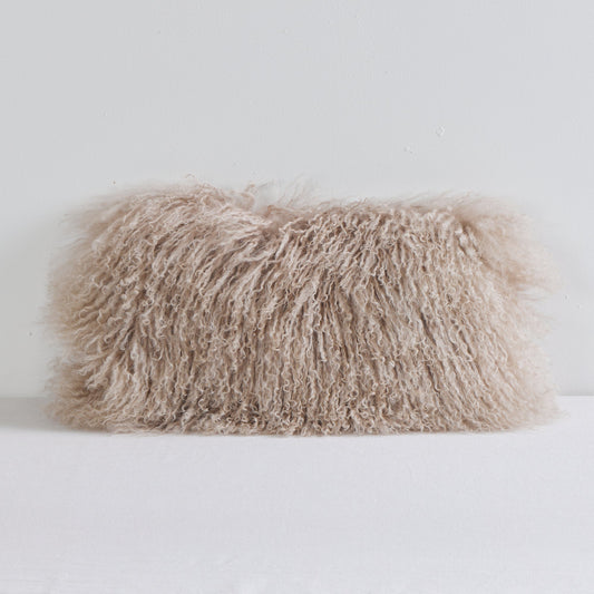 Coussin Lambie - Latte - 25x50cm