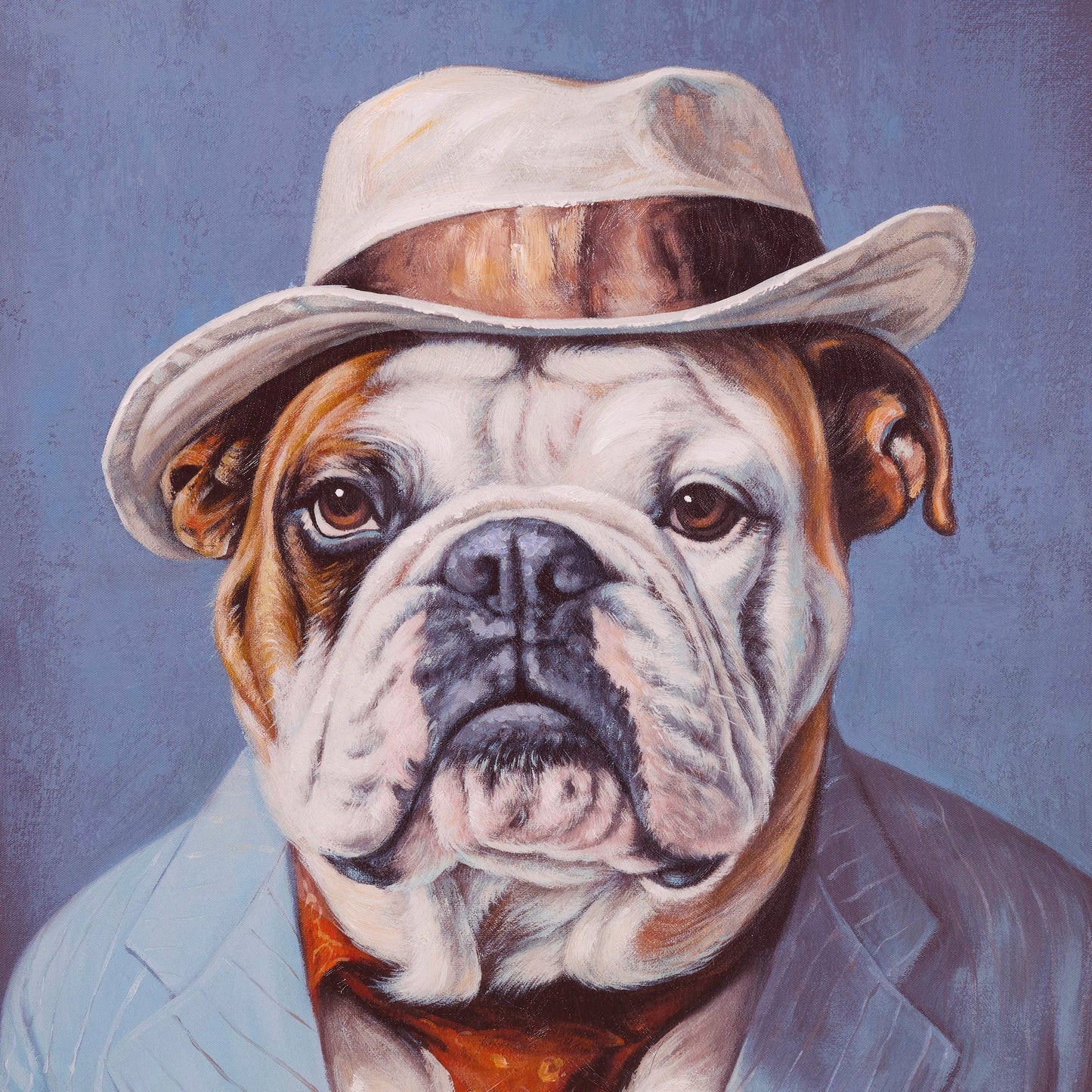 L'œuvre d'art du chapeau