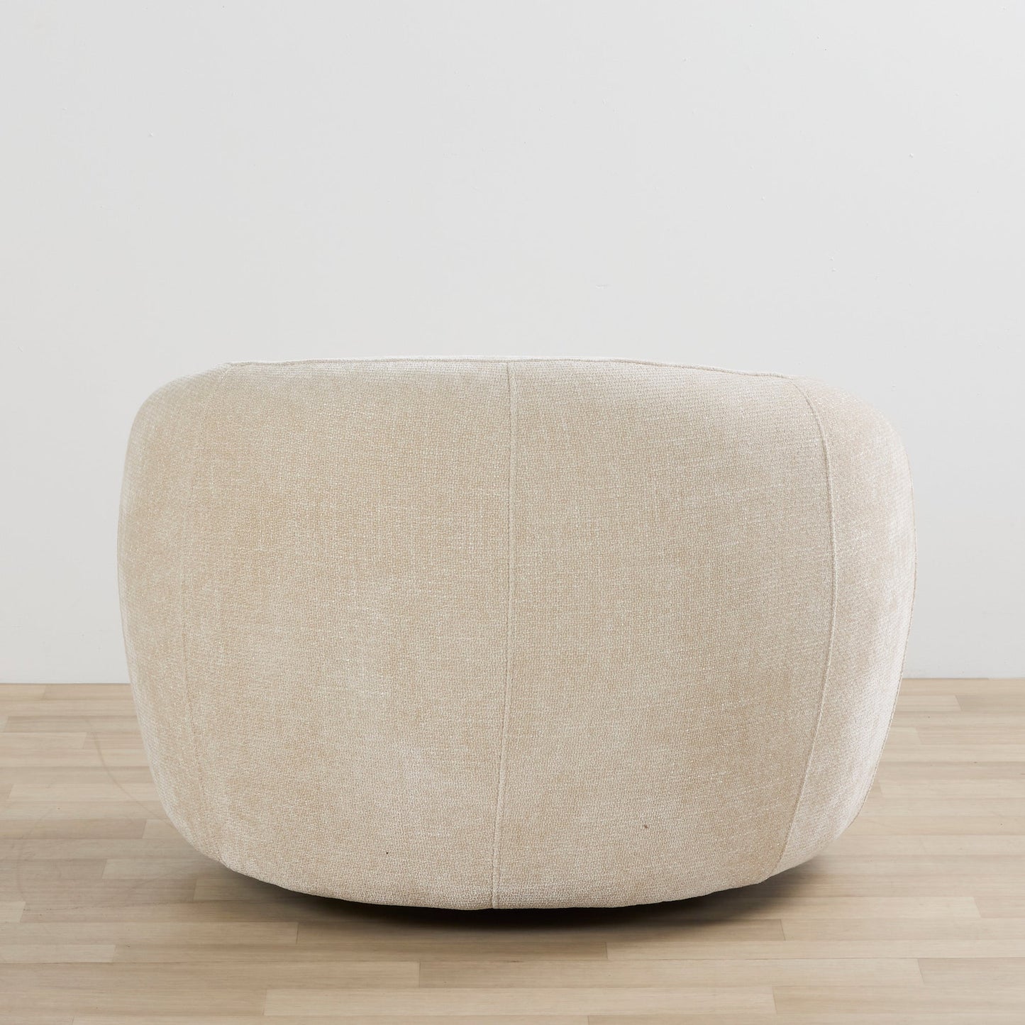 Fauteuil pivotant Duke - Naturel