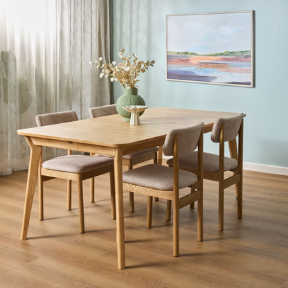 Table de salle à manger extensible Annie - Frêne