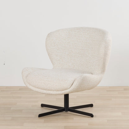 Fauteuil pivotant Gilbert - Naturel