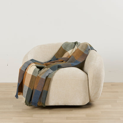 Mack Check Throw - Bleu/Multicolore