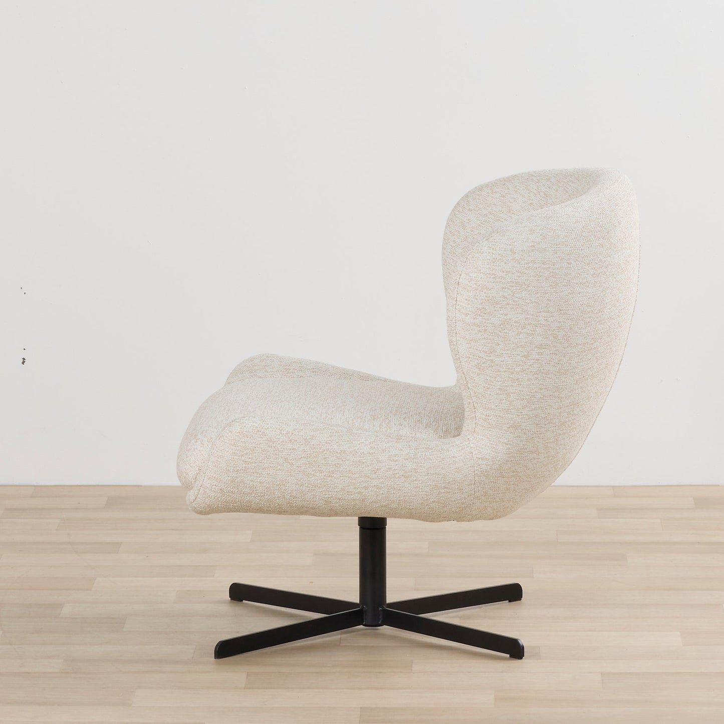 Fauteuil pivotant Gilbert - Naturel