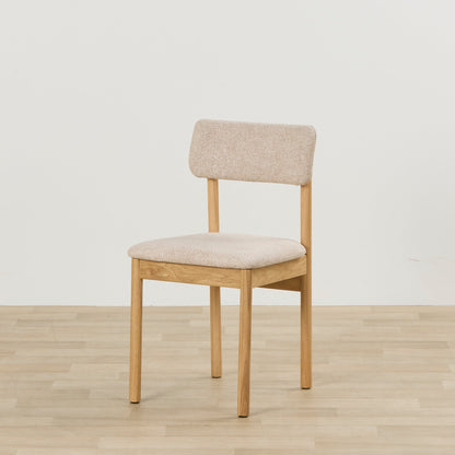 Chaise de salle à manger Lenni - Chêne/Sable