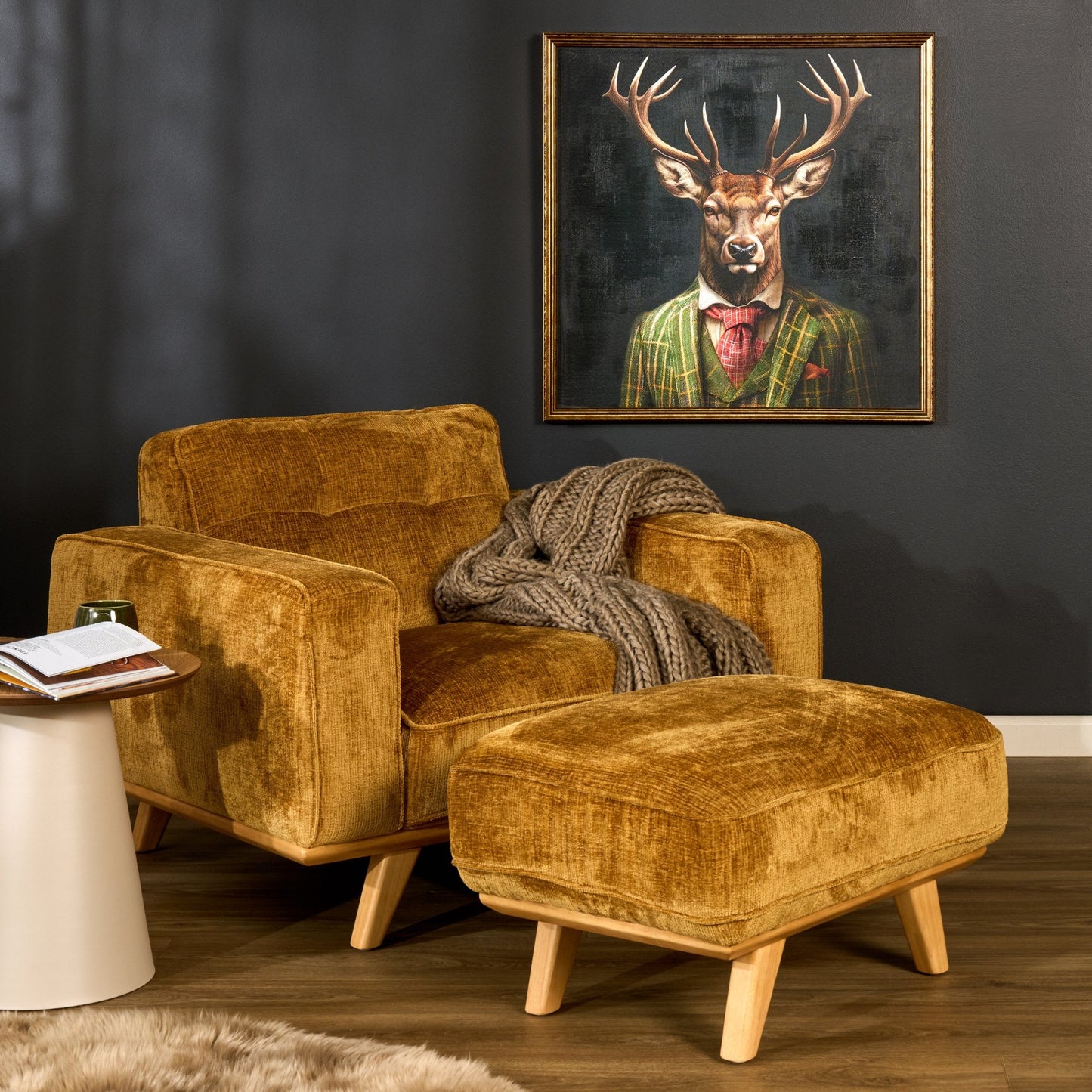 Fauteuil Lloyd - Vieil Or