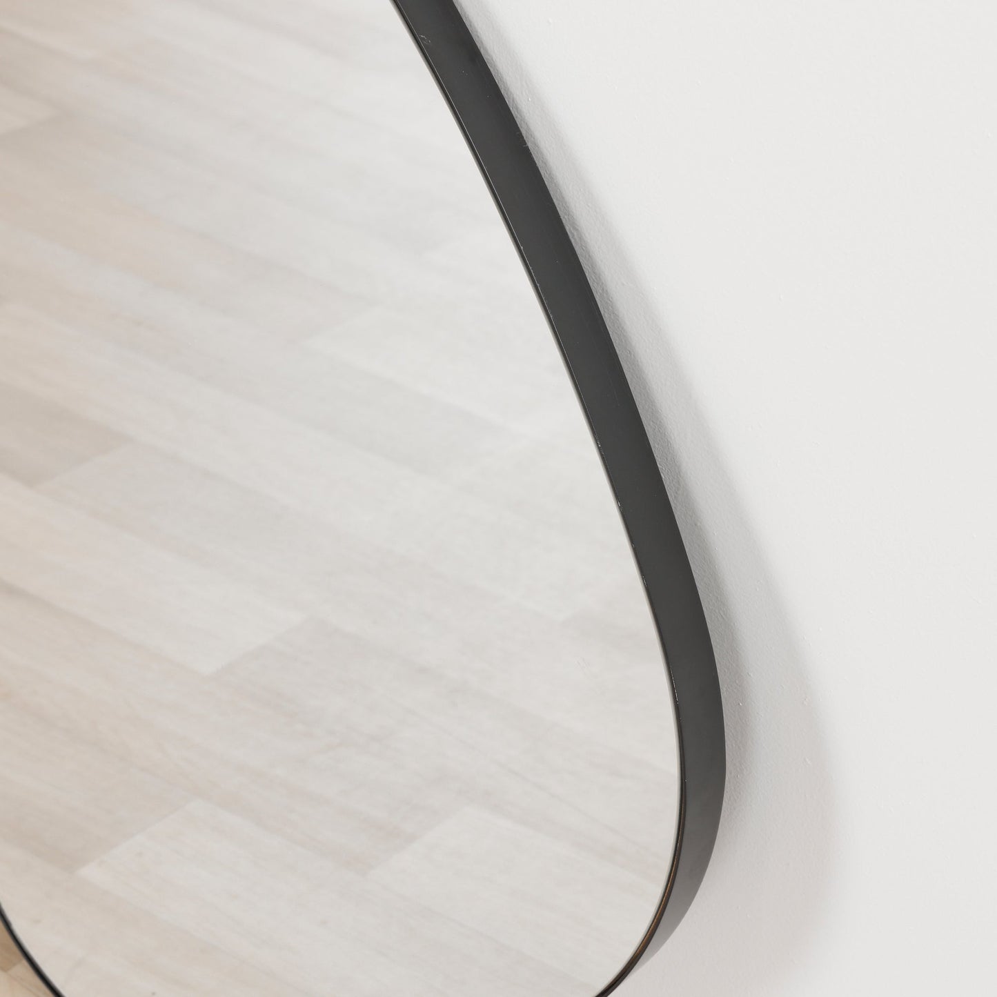 Miroir incliné - Noir - Moyen