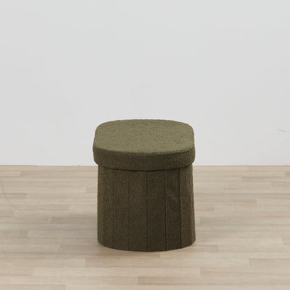 Pouf Toby - Vert olive