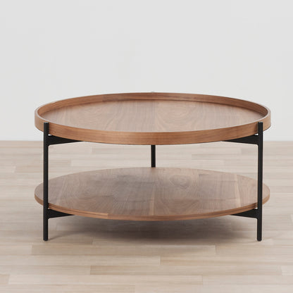 Table basse Rhys - Noyer