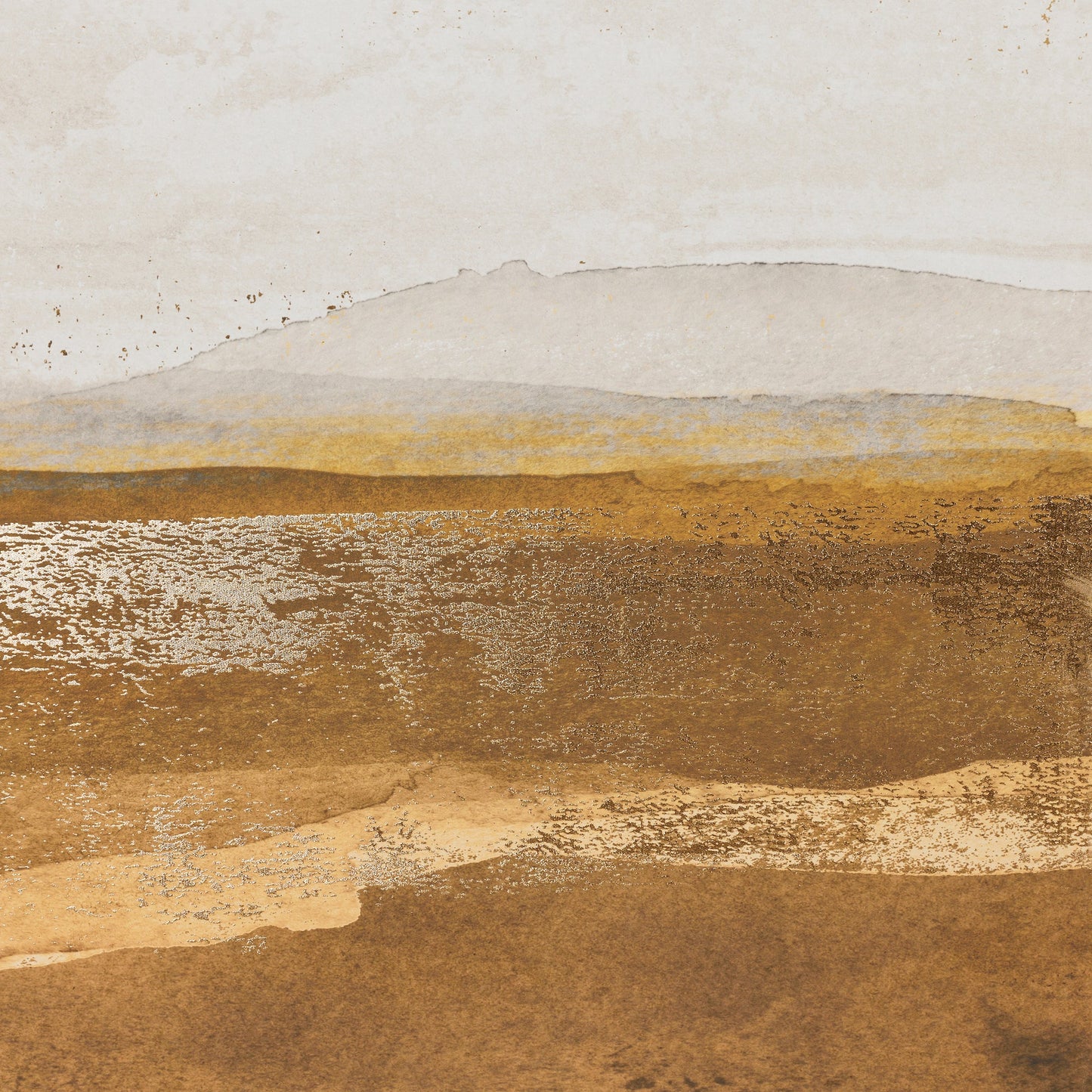 Toile encadrée « Paysage aride »